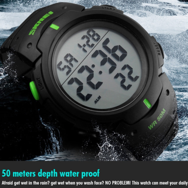1068 Men Waterproof Outdoor Sports Digital Watch Student Fashion Watch,...