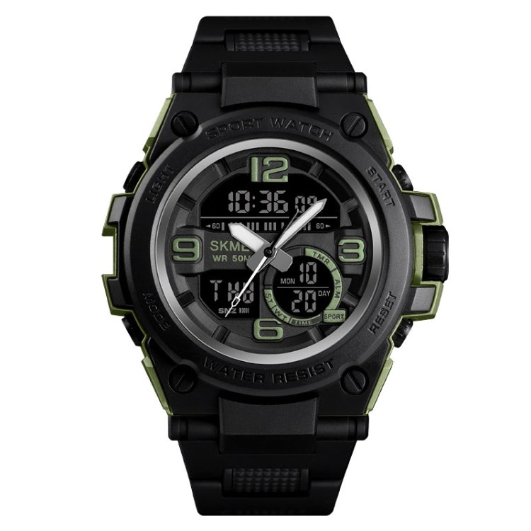 SKMEI 1452 Outdoor Sports Electronic Watch Multifunctional Waterproof Watch, Red, Blue, Black, Golden, Apricot, ArmyGreen ArmyGreen