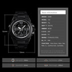 SKMEI 1452 Outdoor Sports Electronic Watch Multifunctional Waterproof Watch, Red, Blue, Black, Golden, Apricot, ArmyGreen