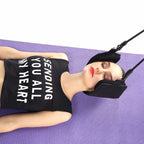 Fashion Portable Neck Pain Relief Relaxing Hammock Neck Massager Foam Napping Sleeping Pillow Cushion for Home Office – Durable Build, Easy to Use