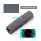2 Pairs Scooter Accessories Handlebar Rubber Handle Cover For Xiaomi Mijia M365 / M365 Pro, Black, Gray