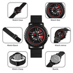 SKMEI 1634 Men Waterproof Watch Fashion Quartz Watch, Black Mesh Belt, White Mesh Belt, Black Steel Belt, White Steel Belt
