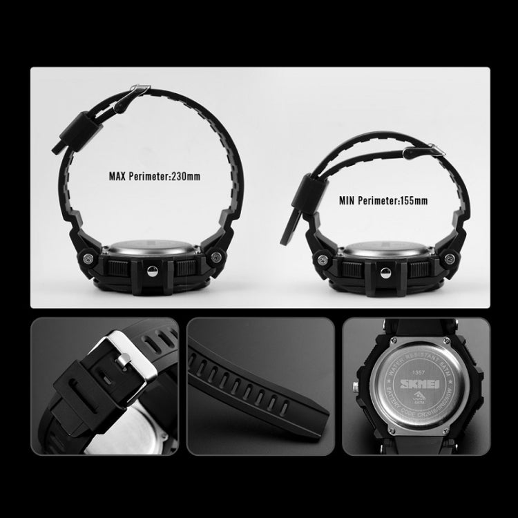 1357 Mens Multifunctional Sports Digital Watch Student Waterproof...