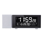 TS-P30 Multifunctional Night Light Alarm Digital Clock with FM Radio & Temperature / Humidity Display & IR Sensor Function, White, Green, Blue, Black, Pink