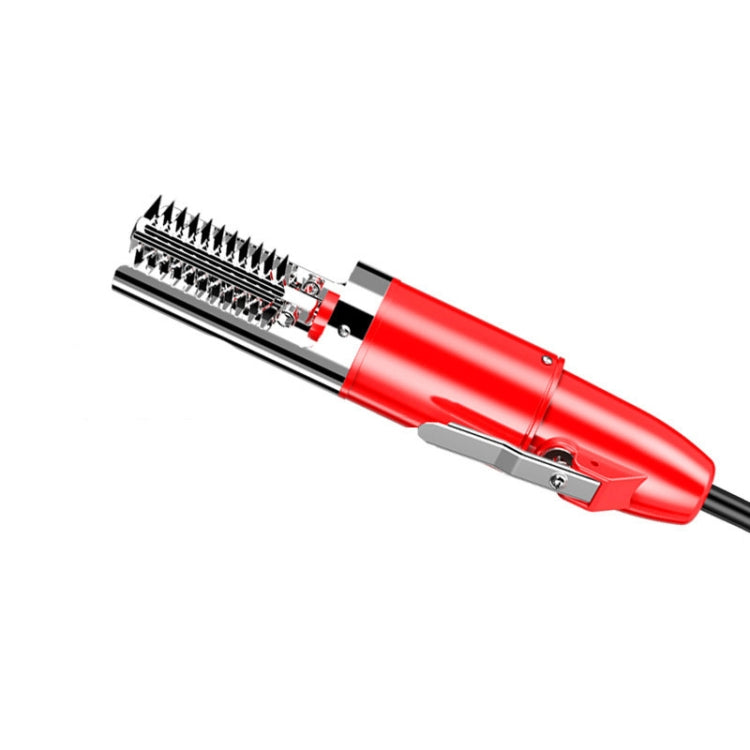 Electric Fish Scale Scraper Household Use Scraping Tool, CN Plug, Red, Black Red