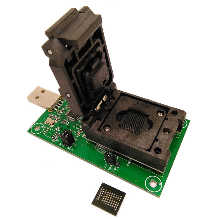 EMCP221 Flip Shrapnel To USB Test Socket Burn Socket Default Title