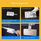 Thermal Label Paper Self-Adhesive Paper Fixed Asset Food Clothing Tag Price Tag for NIIMBOT B11 / B3S, Size: 45x15mm 400 Sheets, 30x20mm 320 Sheets, 30x30mm 230 Sheets, 30x40mm 180 Sheets, 40x20mm 320 Sheets, 40x30mm 230 Sheets, 40x80mm 95 Sheets      ...