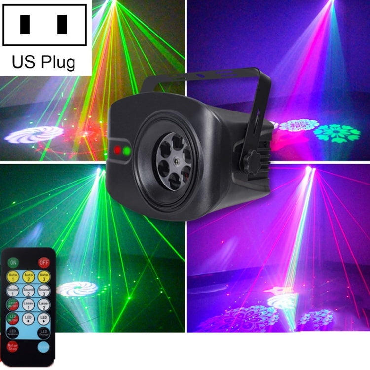 13W Colorful Flying Lights Projection Light LED Room Decoration Laser Light KTV Bar Sound Control Stage Light,, US Plug, EU Plug, UK Plug, AU Plug – Durable Build, Easy to Use US Plug