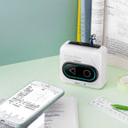 Memobird G4 Handheld Home Student Search Question Graffiti Notes Portable Bluetooth Thermal Printer, Avocado Green, Peach Powder, Classic White