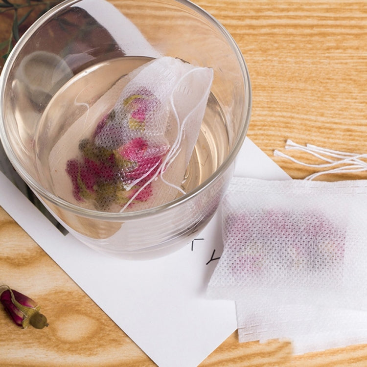 100Pcs/Lot Teabags Scented Tea Bags with Seal Filter Paper, Size: 5.5 x 7cm, 5.5 x 7 cm