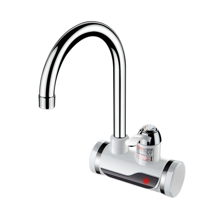 Kitchen Instant Electric Hot Water Faucet Hot & Cold Water Heater EU Plug, Lamp Display Lower Water Inlet, Lamp Display Side Water Inlet, Lamp Display Leakage Protection Lower Water Inlet, Lamp Shows Leakage Protection Side Water Inlet... –... Lamp Display Side Water Inlet