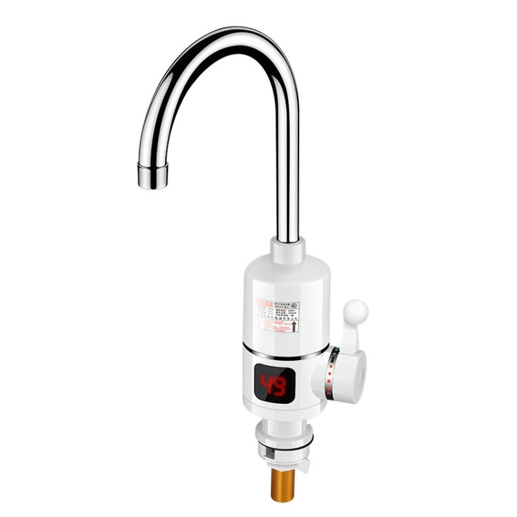 Digital Display Electric Heating Faucet Instant Hot Water Heater EU Plug, Digital Display Horizontal Tube, Digital Display Elbow, Digital Horizontal Tube With Leakage Protection, Digital Elbow With Leakage Protection, Lamp Display Elbow... –... Digital Display Elbow