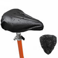 Bicycle Saddle Waterproof Cover Bicycle Seat PVC Waterproof Seat Cover Hot Pressed Rain Cover, 10pcs Small, 10pcs Large 10pcs Small