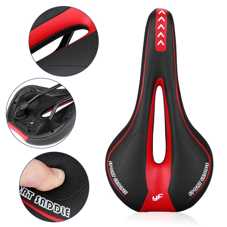 YAFEE YF-1018 Mountain Bike Saddle Bicycle Riding Saddle Bicycle Saddle, YF-1018 – Durable Build, Easy to Use