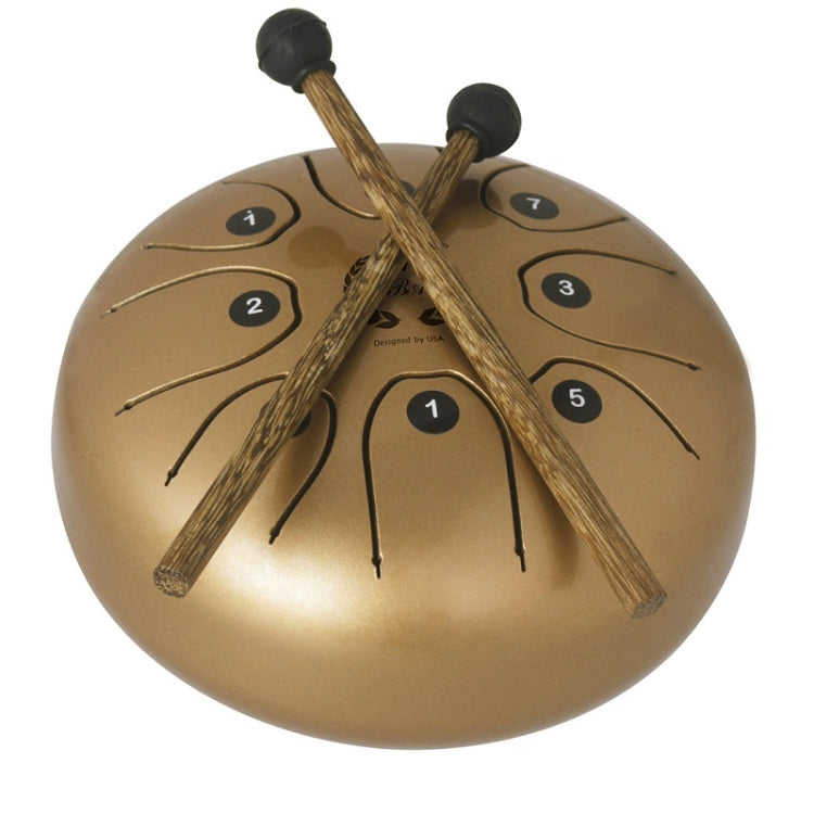 MEIBEITE 5.5-Inch C-Tune Sanskrit Drum Steel Tongue Empty Worry-Free Drum, MEIBEITE Green, MEIBEITE White, MEIBEITE Red, MEIBEITE Black, MEIBEITE Golden, MEIBEITE Purple, MEIBEITE Blue