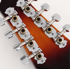 Guitar Knob Gear Type Snap Pegs Alloy Base Knobs, Y-03, Y-05, Y-04, Y-06