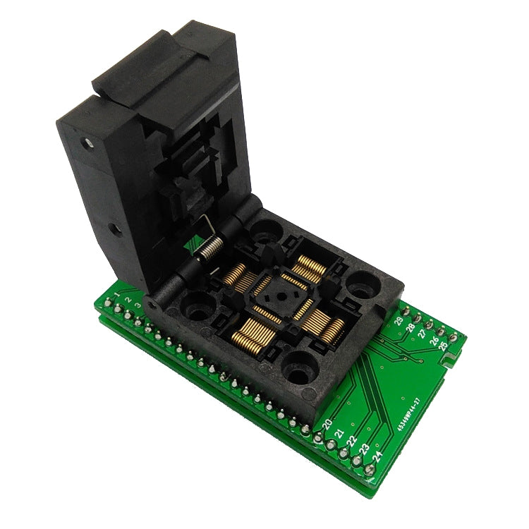 QFP48-0.5 QFP48 To DIP48 Burning Seat Test Seat Programming Seat, QFP48-0.5 QFP48-0.5