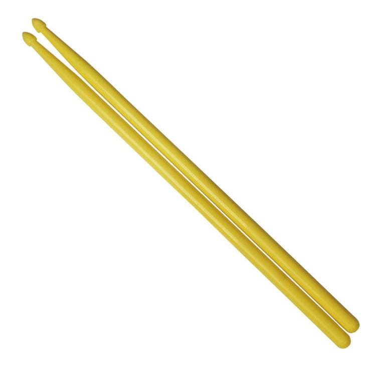 2 PCS Drumsticks Drum Kits Accessories Nylon Drumsticks, Yellow, Light Blue, Black, Light Green, Red, Navy Blue, Dark Green Yellow