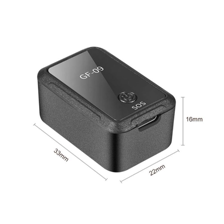 GF09 Portable Car GPS Locator Children Pet Anti-Lost Tracker, GF09 – Waterproof, Magnetic