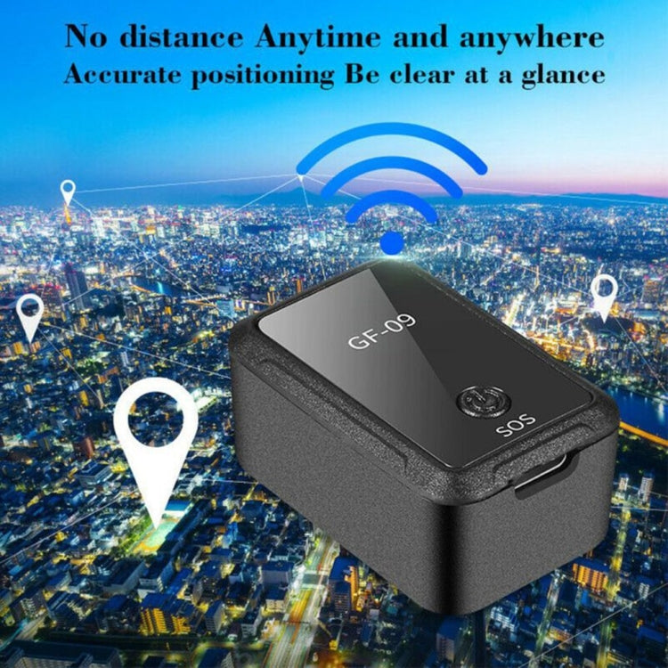GF09 Portable Car GPS Locator Children Pet Anti-Lost Tracker, GF09 – Waterproof, Magnetic