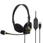 Computer USB Interface Headphone Aviation Headset with Microphone – TPU Default Title