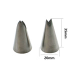 13pcs / Set Pastry Nozzles Coupler Icing Piping Tips Sets Stainless Steel Rose Cream Bakeware, 13 PCS/Set