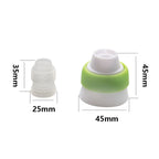 13pcs / Set Pastry Nozzles Coupler Icing Piping Tips Sets Stainless Steel Rose Cream Bakeware, 13 PCS/Set