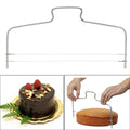 Stainless Steel Adjustable Wire Cake Cutter Slicer Leveler DIY Cake Baking Tools, Cake Cutter Cake Cutter