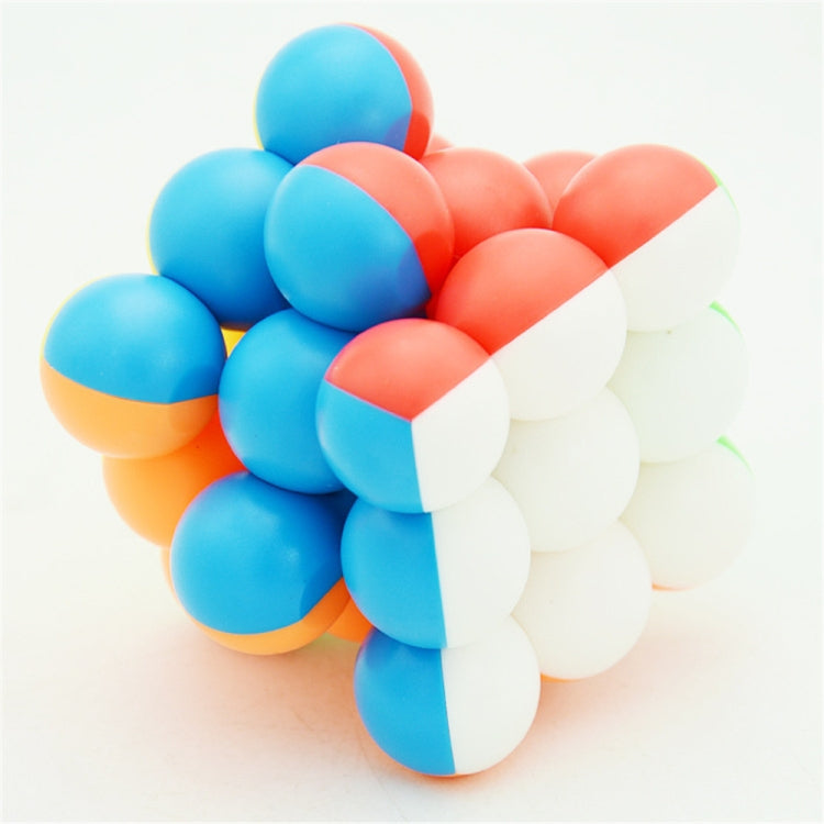 Professional Round Bead Third-order Rubik Cube Children's Educational Toys, Round Bead Third-order Magic Cube