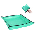 68x68cm PE Home Gardening Planting Operation Mat Green Plant Changing Pot Mixing Soil Waterproof Flower Mat, 68x68cm 68x68cm