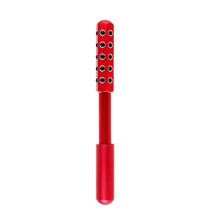 30 Germanium Massage Beauty Stick Roller V-shaped Beauty Instrument Facial Massager Random Colour Delivery, 30 Germanium – Aluminum Alloy 30 Germanium