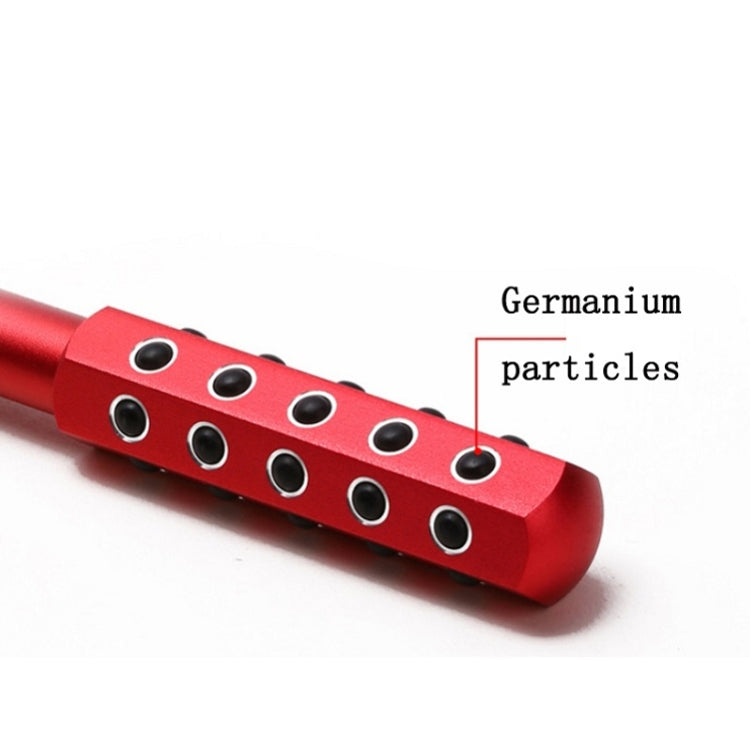 30 Germanium Massage Beauty Stick Roller V-shaped Beauty Instrument Facial Massager Random Colour Delivery, 30 Germanium – Aluminum Alloy