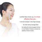 30 Germanium Massage Beauty Stick Roller V-shaped Beauty Instrument Facial Massager Random Colour Delivery, 30 Germanium – Aluminum Alloy