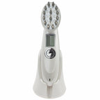 RF Hair Growth Comb Scalp Oil Control & Anti-Hair Loss Massager, English Manual English Manual White