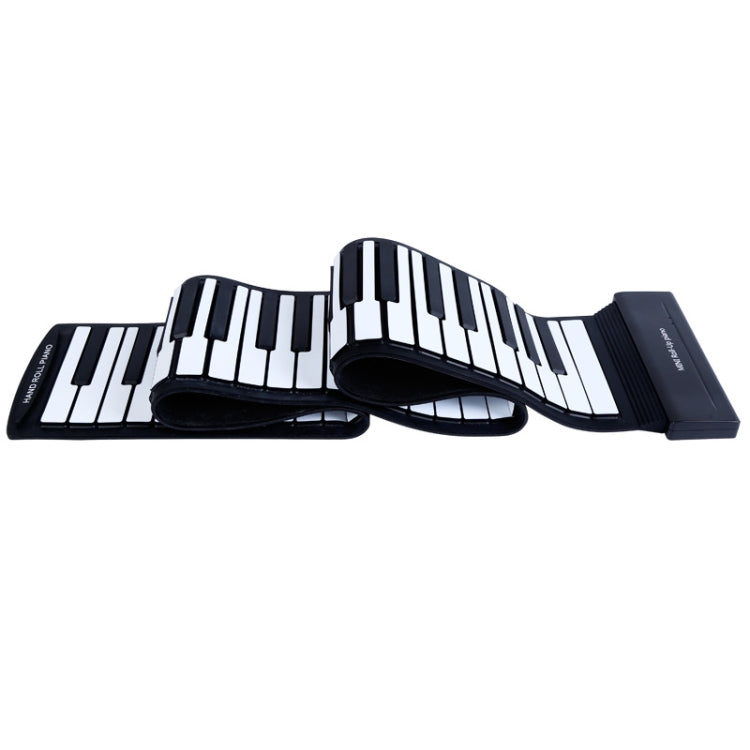 MIDI88 88-Key Hand-Rolled Foldable Piano Professional MIDI Soft Keyboard Simulated Practice Carry-On Folding Electronic Piano, 88-Key 88-Key