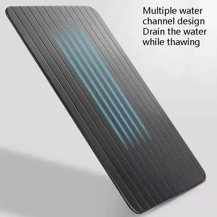 Thawing Plate Frozen Quick Thawing Plate Kitchen Tool Aluminum Alloy Thawing Plate, Large 3mm