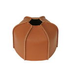 Outdoor Camping Flat Gas Tank Leather Case Camping Steam Lamp Fuel Tank PU Protective Cover, For 230g Gas Tank, For 450g Gas Tank For 230g Gas Tank