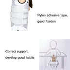 Thoracolumbar Fixation Belt Strap Type Protective Gear with Airbag, Regular Style M, Regular Style L, Regular Style XL, Mesh Style S, Mesh Style M, Mesh Style L, Mesh Style XL