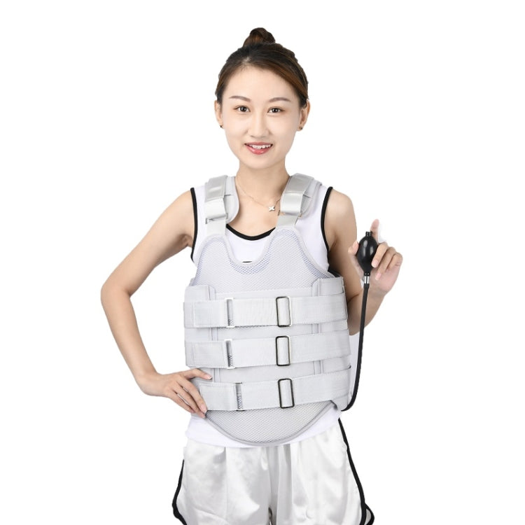 Thoracolumbar Fixation Belt Strap Type Protective Gear with Airbag, Regular Style M, Regular Style L, Regular Style XL, Mesh Style S, Mesh Style M, Mesh Style L, Mesh Style XL – Durable Build, Easy to Use Mesh Style S