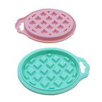 5 in 1 Food Grade Silicone Waffle Mold Kitchen Cake Set Baking Supplies, Red, Green, Beige, Pink