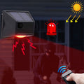 N911F 129dB Wireless Remote Control Solar Human Body Induction Sound Light Alarm, N911F – Waterproof N911F