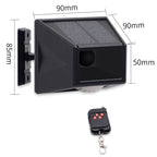 N911F 129dB Wireless Remote Control Solar Human Body Induction Sound Light Alarm, N911F – Waterproof