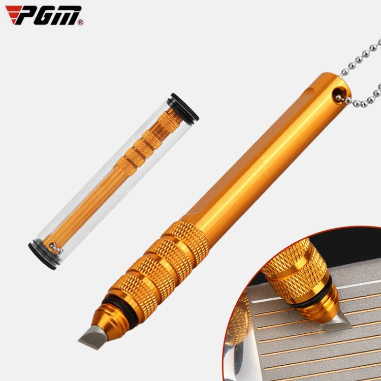 PGM Golf Club Cleaner Club Face Groove Cleaning Tool, Random Color Deilvery, Flat Knife, Plum Knife Flat Knife