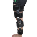 Adjustable Length Of Knee Joint Fixation Brace Knee Injury Fracture Protector Bracket(Black), Free Size Free Size