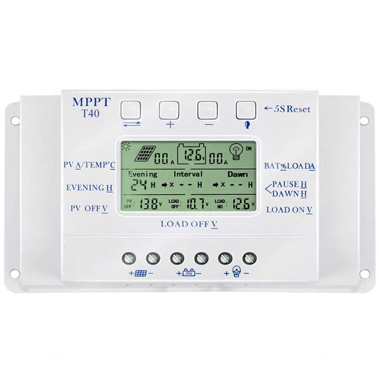 MPPT T40-40A Solar PWM Controller Default Title