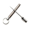 Titanium Alloy Integrated Toothpick Holder Portable Non-Disposable Toothpicks Default Title