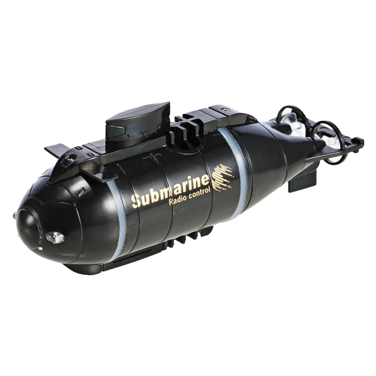 Children 2.4G Electric Six-Way Mini Submarine Model Boy Playing In Water Remote Control Boat Nuclear Submarine Black