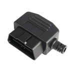 5 PCS 16PIN Car Male Connector OBD2 Connector Plug + Shell + Line Card + Screw OBD Plug J1962M, OBD Plug