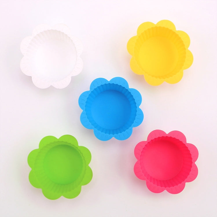 20 PCS DIY Baking Mold Macaron Lace Shape Silicone Cake Cup Pudding Egg Tart Muffin Cup Mold,Random Color Delivery, 20 PCS – Durable Build, Easy to Use