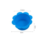 20 PCS DIY Baking Mold Macaron Lace Shape Silicone Cake Cup Pudding Egg Tart Muffin Cup Mold,Random Color Delivery, 20 PCS – Durable Build, Easy to Use